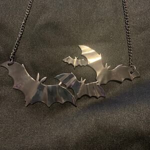 Spirit Halloween Bat Necklace
